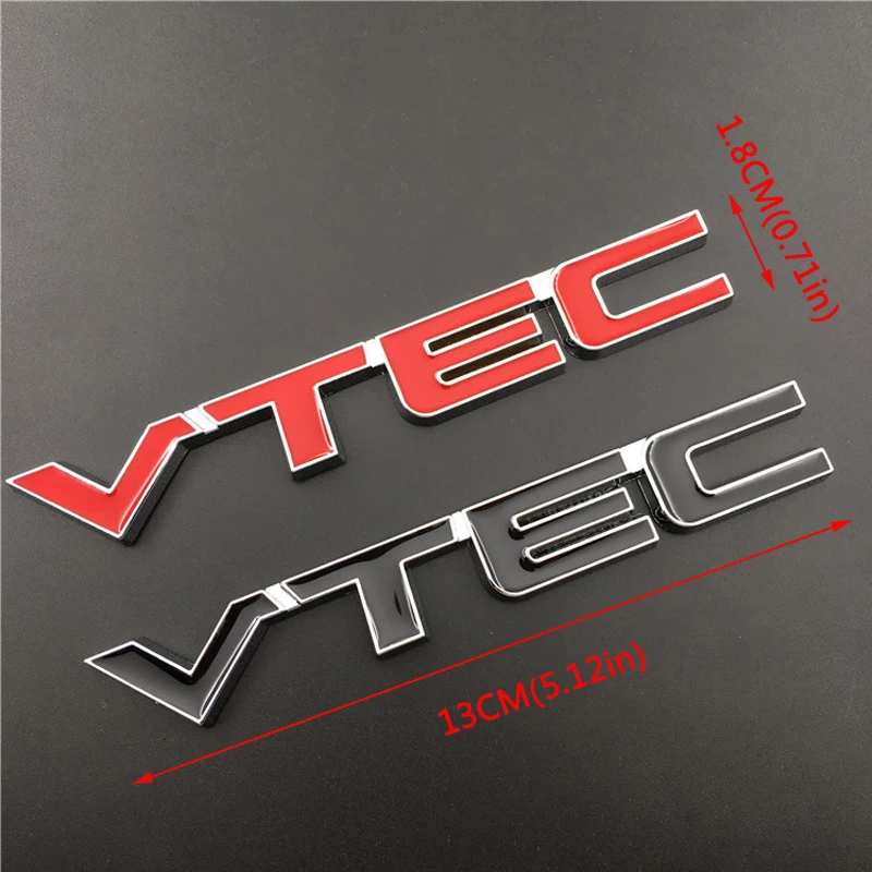 Автомобильная металлическая 3d наклейка эмблема для стайлинга Honda VTEC Logo Mugen Civic