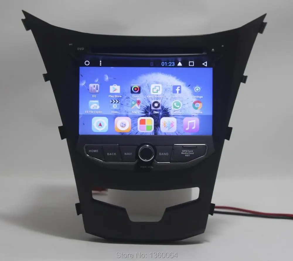 Четырехъядерный Android 8,1 автомобильный DVD gps навигатор для SsangYong Korando Actyon автомобильный Радио стерео Wifi 3g DVR Зеркало Ссылка