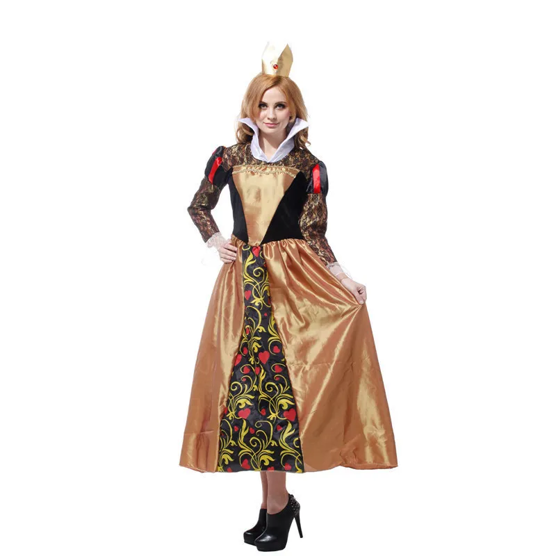 Рождественские карнавальные костюмы на Хэллоуин Приключения Алисы королева