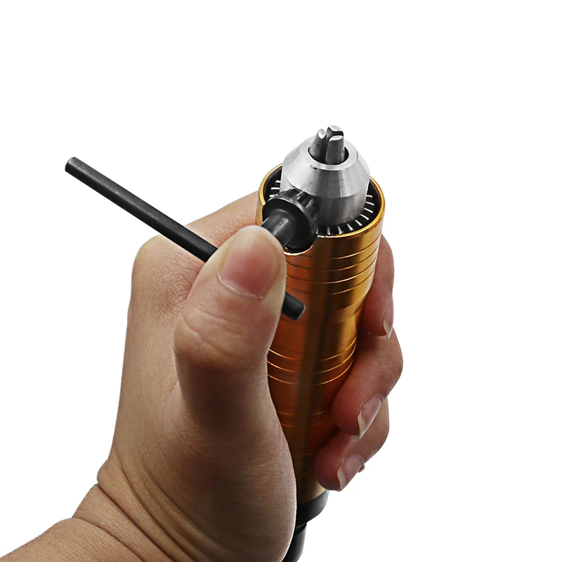 Ручка вращающегося инструмента 0,5-6 мм, аксессуары для вала, мини-патрон для шлифовальной машины с гибким валом от AliExpress WW