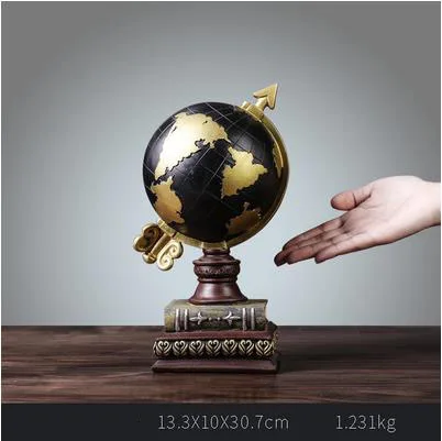 Abstract Sculpture Figurine Ornaments Sail Violin Coffee Machine Office Home Decoration Accessories Modern Decoration Craft - Цвет: Темный хаки
