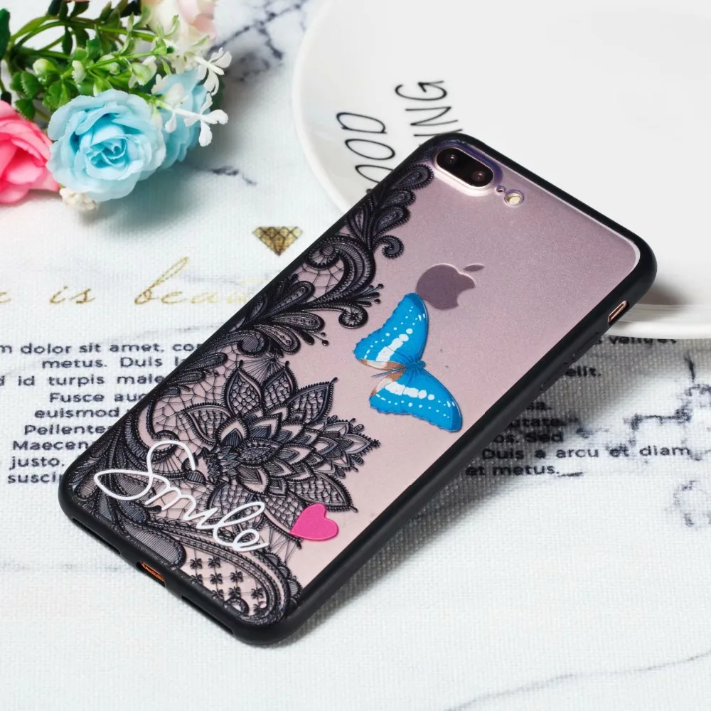 Прозрачный чехол с рисунком фламинго для iPhone XS MAX XR X 10 8 7 6 S Ультратонкий Plus |