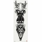 1 шт., временная тату-наклейка Пираты Карибского моря с большим рукавом