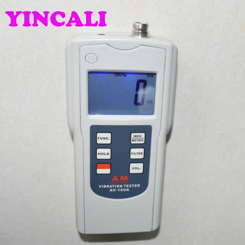 Портативный измеритель вибрации цифровой детектор с AV 160A градусами тестер