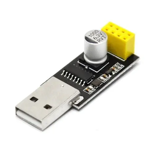 Программатор ESP01 адаптер UART GPIO0 ESP 01 Adaptaterr ESP8266 USB в последовательный беспроводной