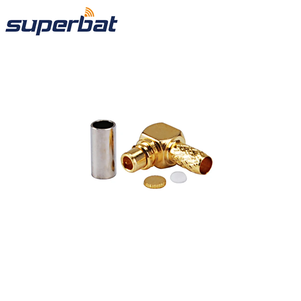 Superbat MMCX зажимной коннектор для коаксиального кабеля RG174 RG316 LMR100|coaxial cable rg174|rg174 coaxial