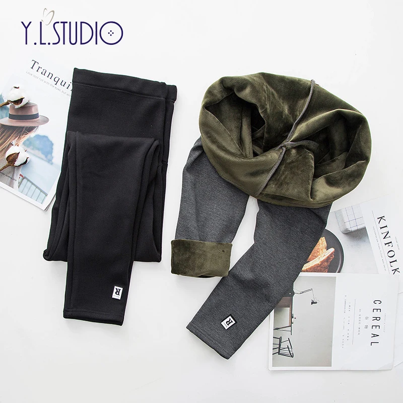 Для беременных штаны на флисе зима pantalon para embarazada теплые хлопковые леггинсы