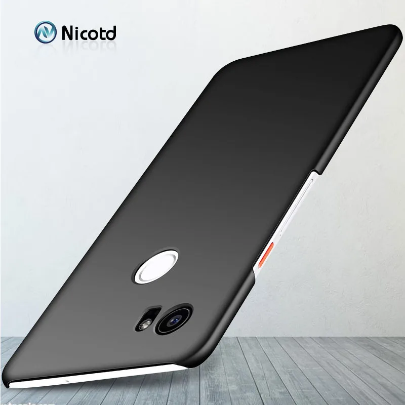 Чехол для Google Pixel 2 XL Pixel2xl Жесткий ПК Тонкий матовый защитный чехол задней панели