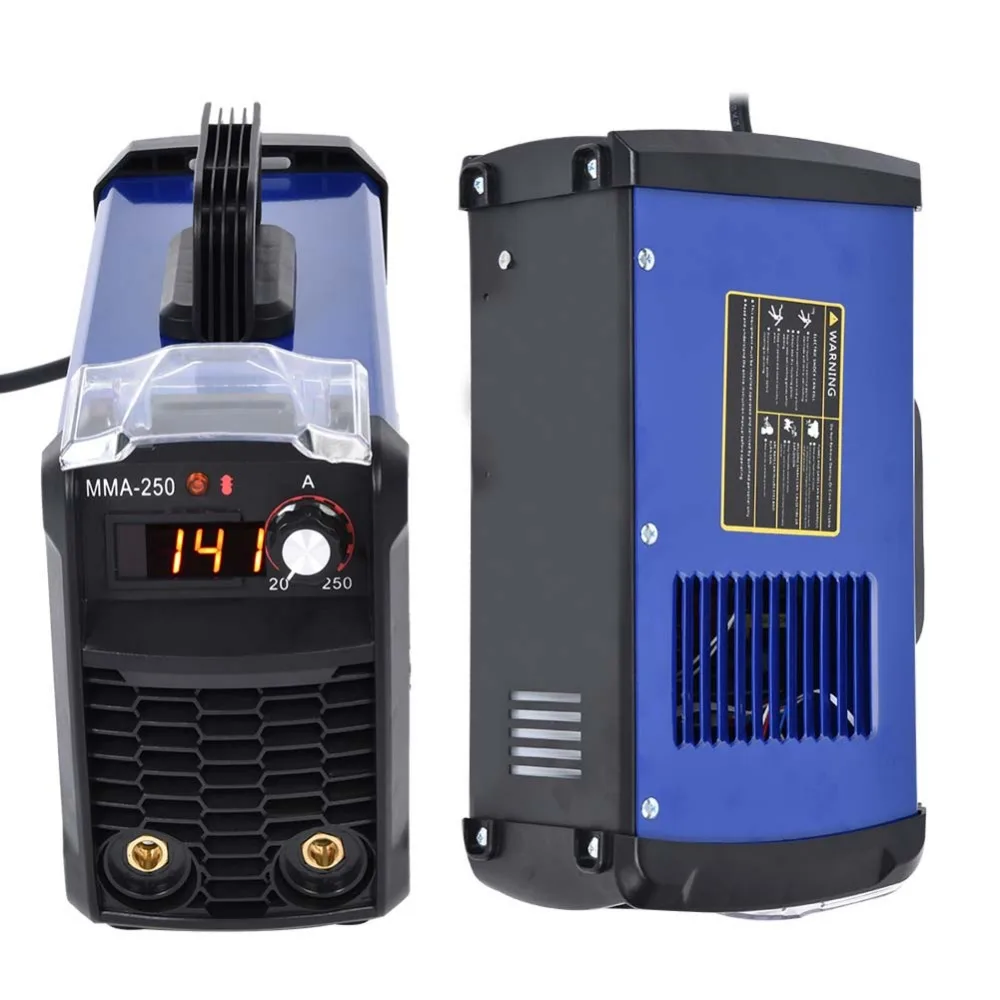 140Amp DC инвертор сварочный аппарат Портативный цифровой палку сварщик штепсельная