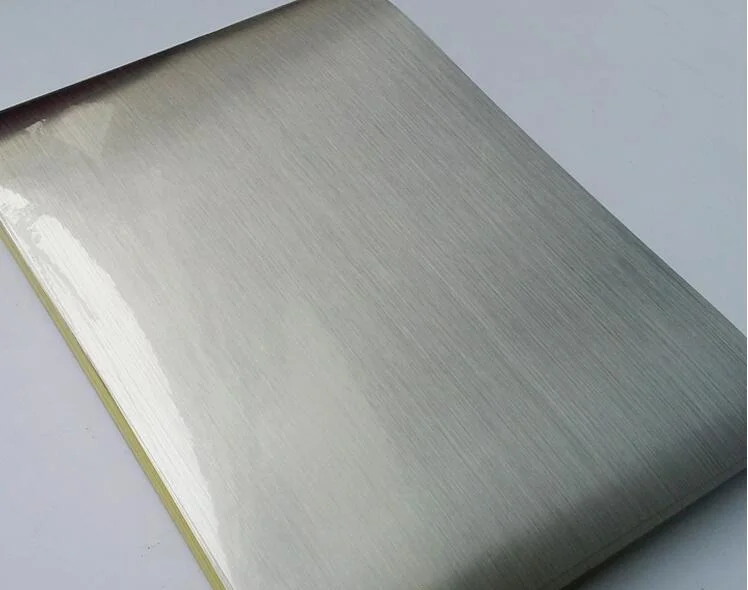 

50sheets A4 Size 210mmx297mm Wire Drawing Silver Sticker Printing Waterproof Tear-proof A4 Adhesive Sticker for Laser Printer