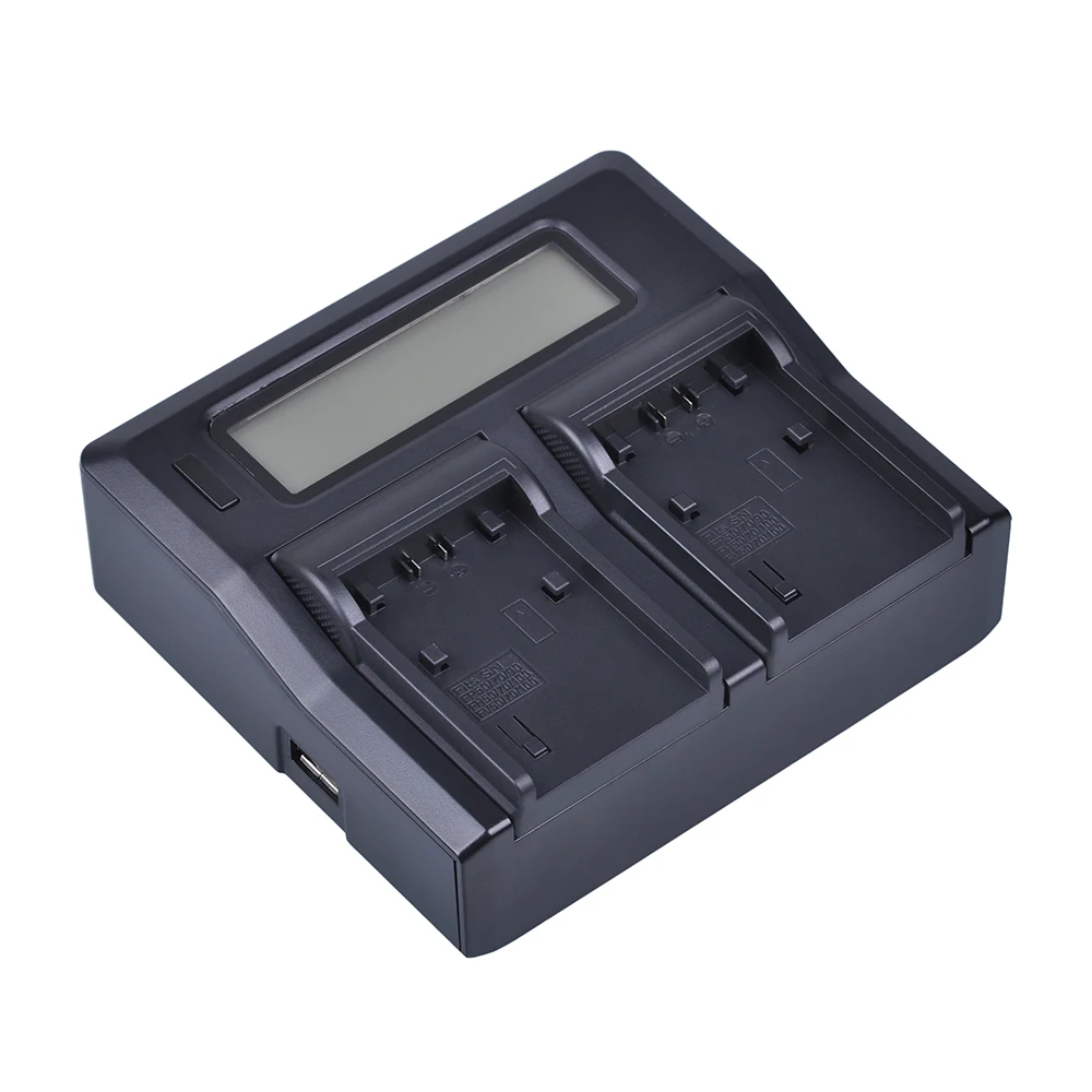 2 шт. NP-FV50 NP FV50 литий-ионная батарея + LCD двойное быстрое зарядное устройство для Sony