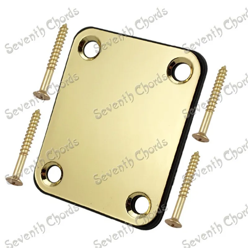 Электрический бас гитара шейные пластины хром черный золотой на выбор