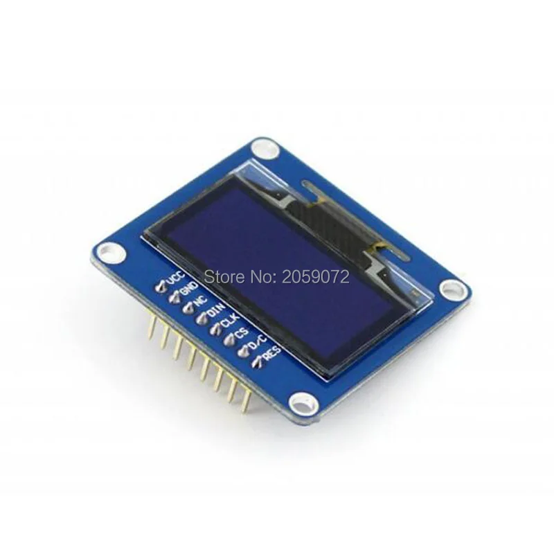 1 3 дюйма oled (b) fo STM32 SPI/I2C интерфейсы синий вертикальный pinheader | Компьютеры и офис