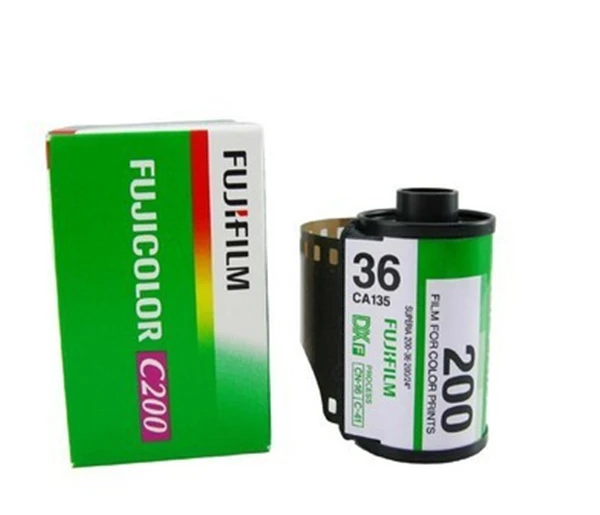 Fujifilm Fuji color C200 Цвет отрицательный 35 мм пленка для камеры формата 135 36 экспозиции, 5 рулонов/комплект