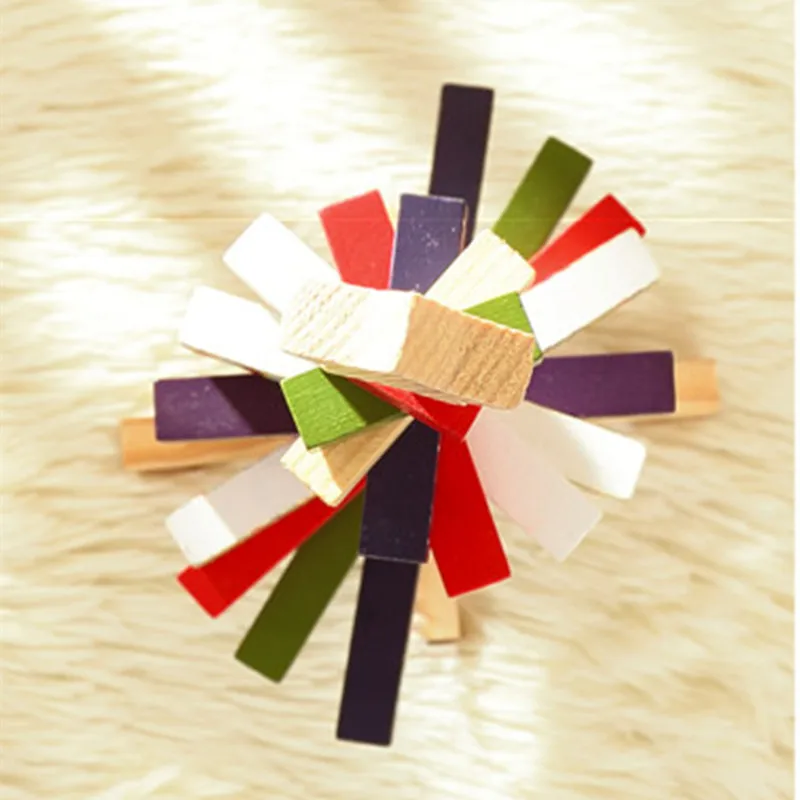 DIY Wooden Christmas Tree Rotating Colorful Creative Home/Shop Holiday Decor Gift | Дом и сад