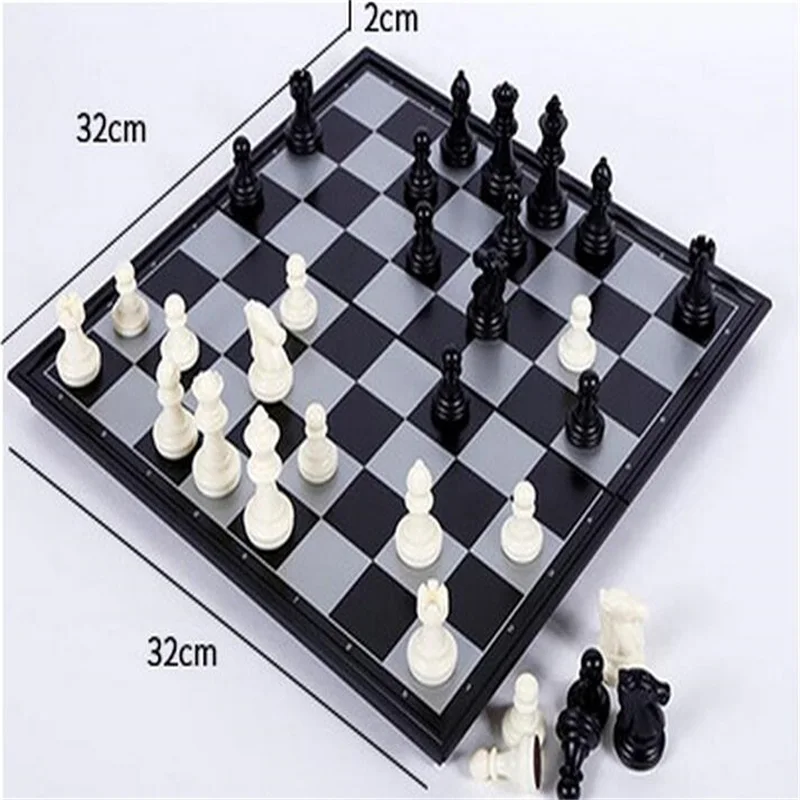 32*32*2cm Folding Chessboard International Chess Educational toy game | Спорт и развлечения