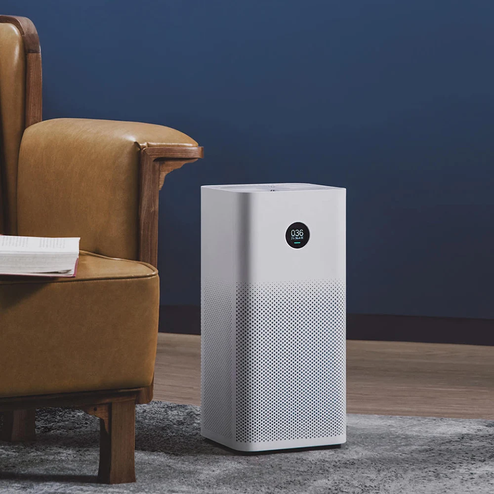 Original Xiaomi Smart Air Purifier 2S OLED Display Smartphone Mi Home APP Remote Control Smoke Dust Peculiar Smell Cleaner | Электроника
