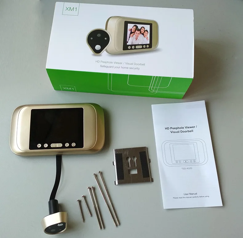 3,2 ''ЖК дисплей Цифровой HD Sevideo наблюдения беспроводной дверные звонки с камера дверь глаз Wi Fi для посетителей militar устройства для сигнализации двери