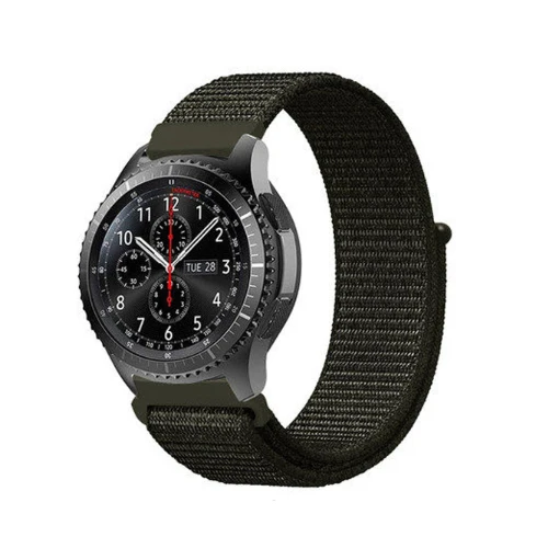 19-cargo khaki Ремешок 22 мм 20 мм для samsung galaxy watch active 2 46 мм 42 мм gear S3/S2 Frontier/Classic huawei watch gt 2 Amazfit bip band - Цвет ремешка: 19-cargo khaki