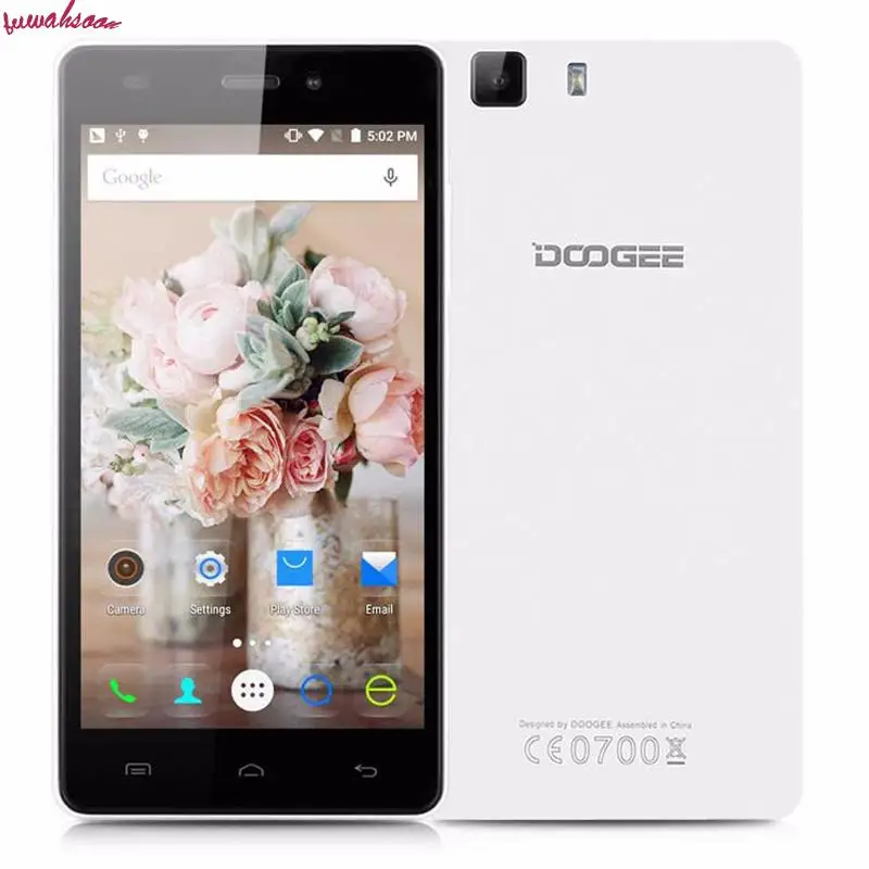 Оригинальный мобильный Телефон Doogee X5S 5 Дюймов HD 1280x720 MTK6735 Quad Core Android 5.1 1 ГБ RAM 8 ROM 8MP 4