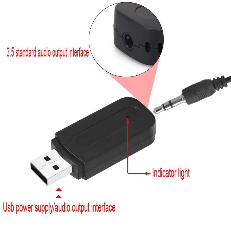 Bluetooth AUX стерео музыка USB автомобильный музыкальный приемник комплект