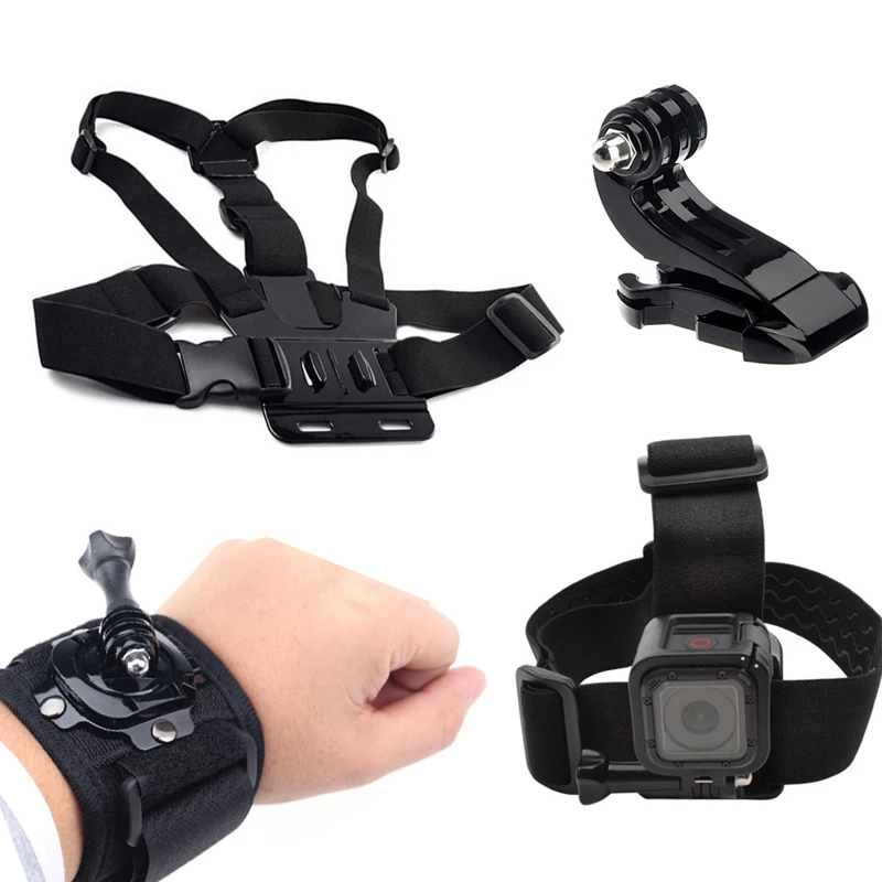 Для GOPRO Hero нагрудный ремень ремешок для головы Наручные Ремни J Hook Пряжка YI 4K EKEN H9