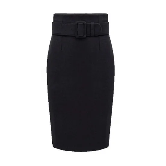 Размера плюс с высокой талией повседневные юбки-карандаш для женщин 2021 Новый