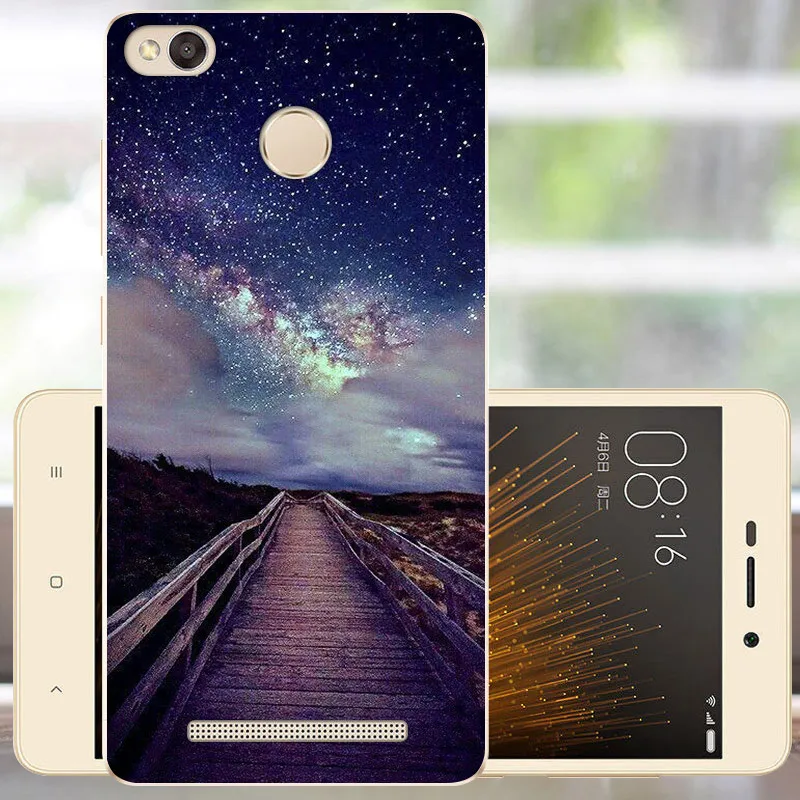 XKQ Для Xiaomi Redmi 3 S 3 S чехол силиконовый чехол для телефона для Redmi 3 Pro 3s Redmi 3s защитный задний бампер Redmi 3 Pro Redmi3 S TPU - Цвет: XKQ