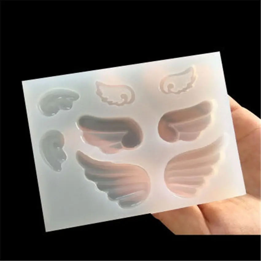 DIY wing silicone mold Fondant baking tool cake mould decorating tools Valentine's Easter | Дом и сад