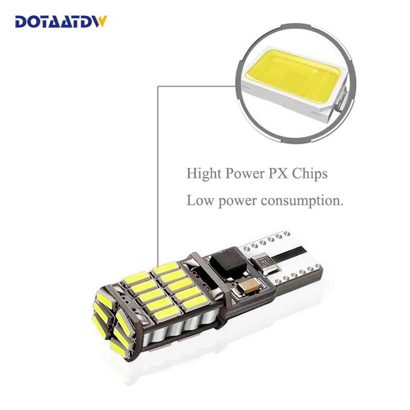 2x T10 W5W 168 194 SMD безотказный парковочный Светильник лампы, распродажа светильник s для Ford focus 1 2 3 fiesta mondeo ecosport kuga