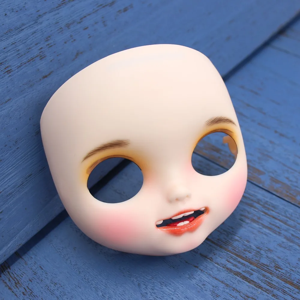 DBS blyth кукла ледяной индивидуальные лица открытый рот с зубами язык белая кожа