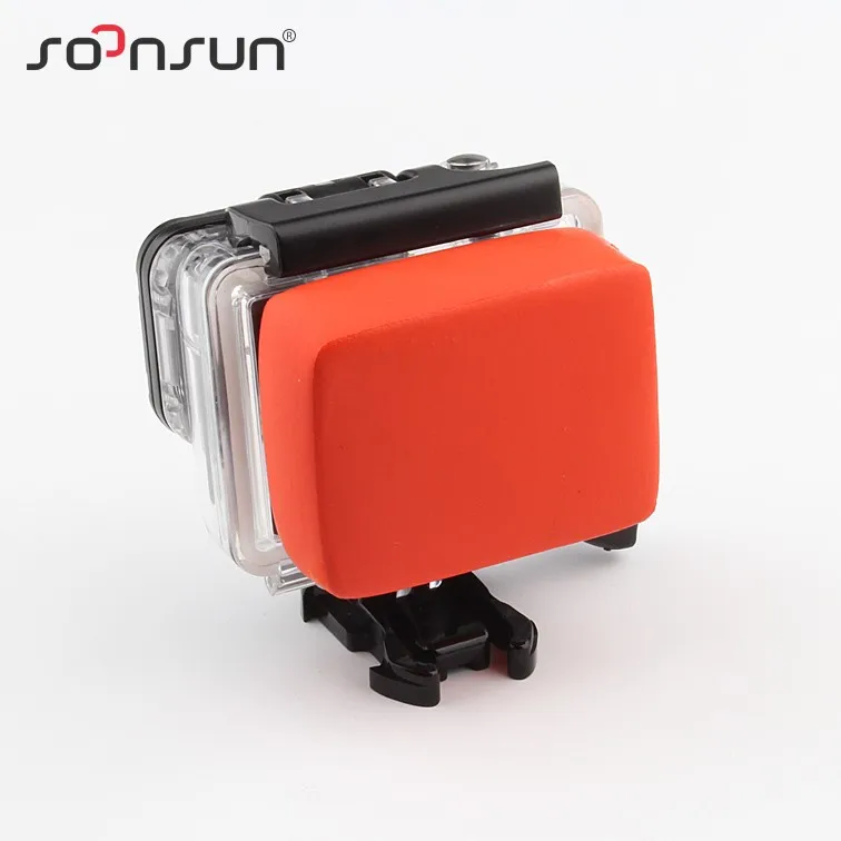 SOONSUN анти Раковина Губка поплавок Floaty Box + клейкая наклейка для GoPro Hero 8 7 6 5 4 DJI Osmo