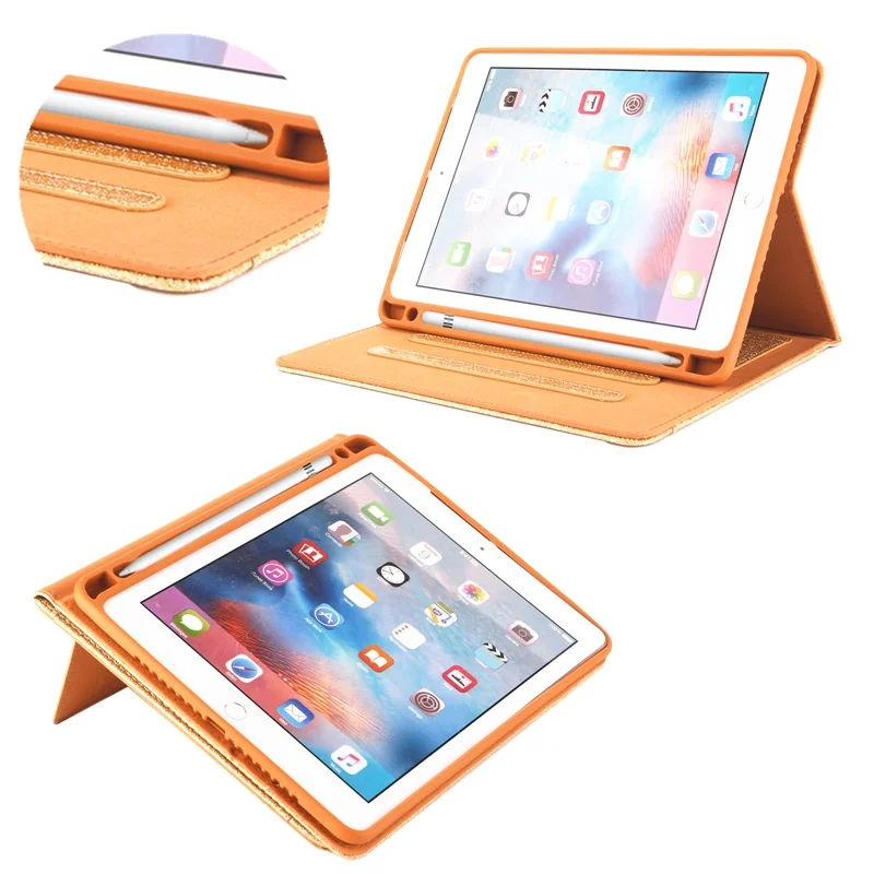 Чехол для Apple iPad mini 5 2019 умный блестящий чехол с держателем карандашей и карт 1 2 3 4 7