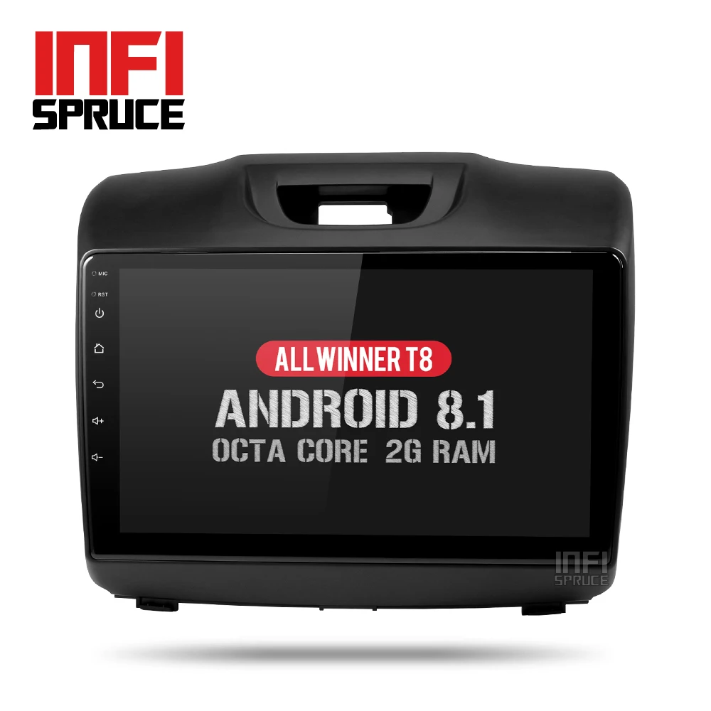 android 8.1 car dvd gps player for Chevrolet S10 ISUZU D-MAX with radio navigation support mirror link steering wheel | Автомобили и