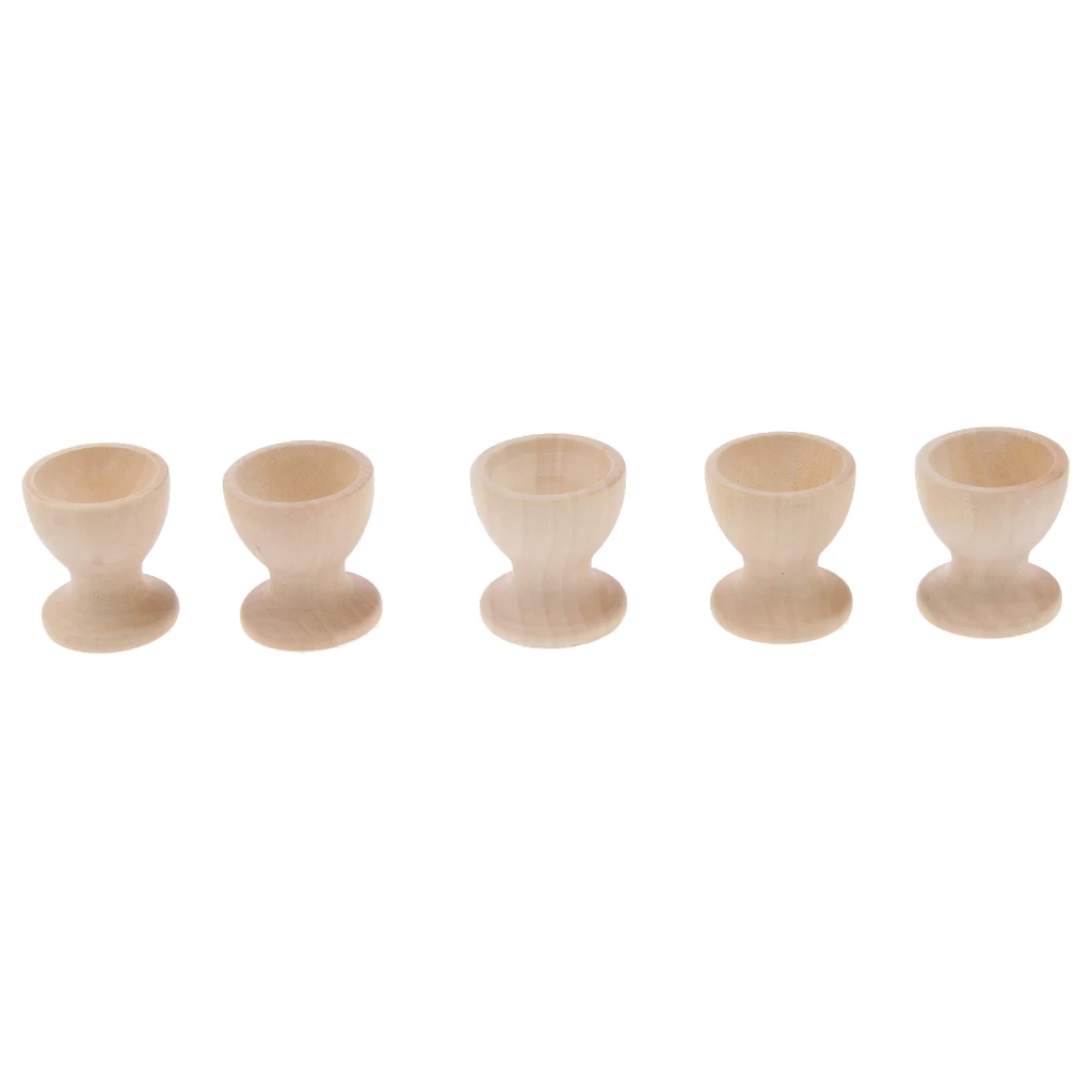 Новый кукольный домик 5 шт. миниатюрные деревянные подставки для пасхальных яиц