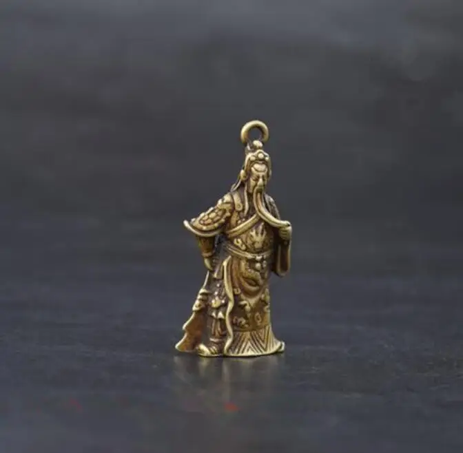Медная коллекция Satue медная подвеска god of wealth guan gong|Статуи и скульптуры| |