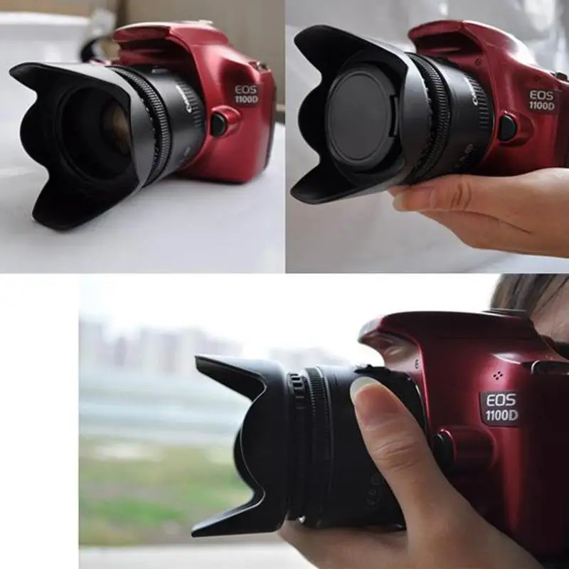52 мм Цветочная лепестковая бленда для объектива камеры Nikon Canon Sony мм|Бленды| |