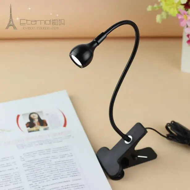 Centechia USB гибкая 3 Светодиодная настольная лампа с зажимом для ноутбука ПК