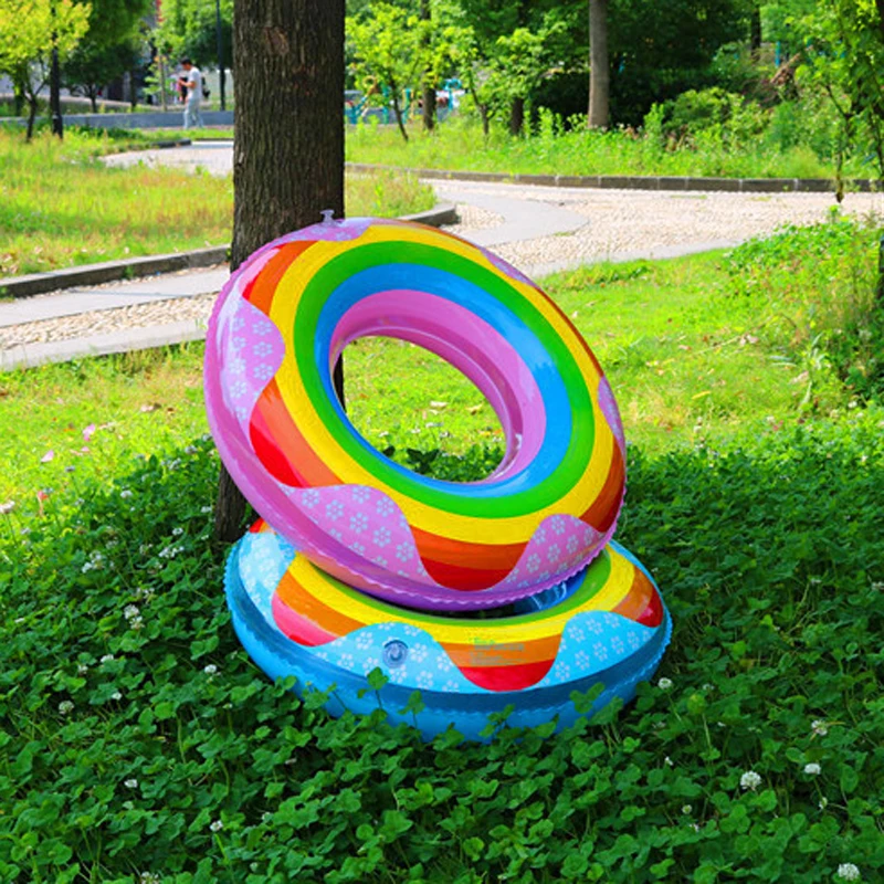 60/70 Размер Flower Float Надувное детское кольцо для плавания плавательный бассейн