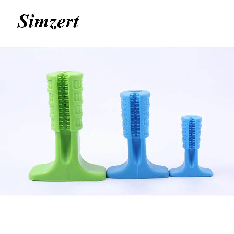 Simzert Pet молярная палка зубная щетка для собак Резина Силиконовый зуб игрушка