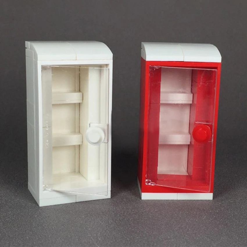 Игрушки City Home MOC аксессуары для кухни в холодильнике морозильной камере