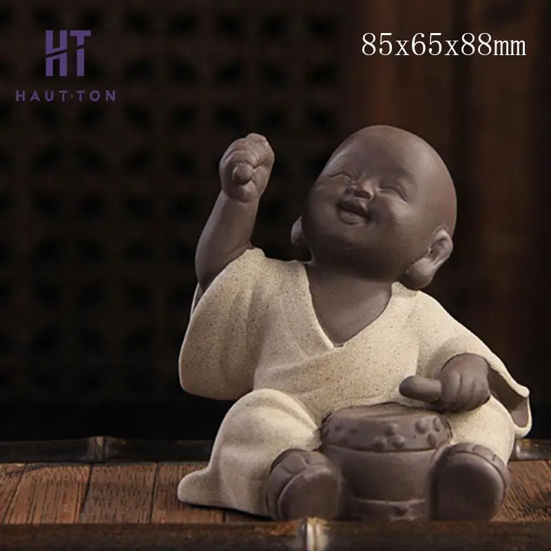 Фарфоровый танец маленький монах чай для домашних животных аксессуары поднос и