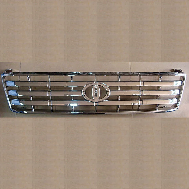 Автомобильный Стайлинг 1 шт. для Toyota Prado LC90 fj95 3400 2700 1996-2002 ABS хромированная решетка переднего бампера вентиляционная решетка отделка отверстий