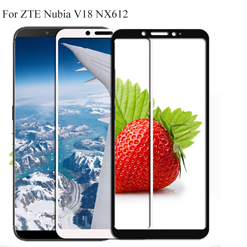 2 шт. ультратонкое защитное закаленное стекло для ZTE Nubia V18 V 18 NX612 полноэкранная
