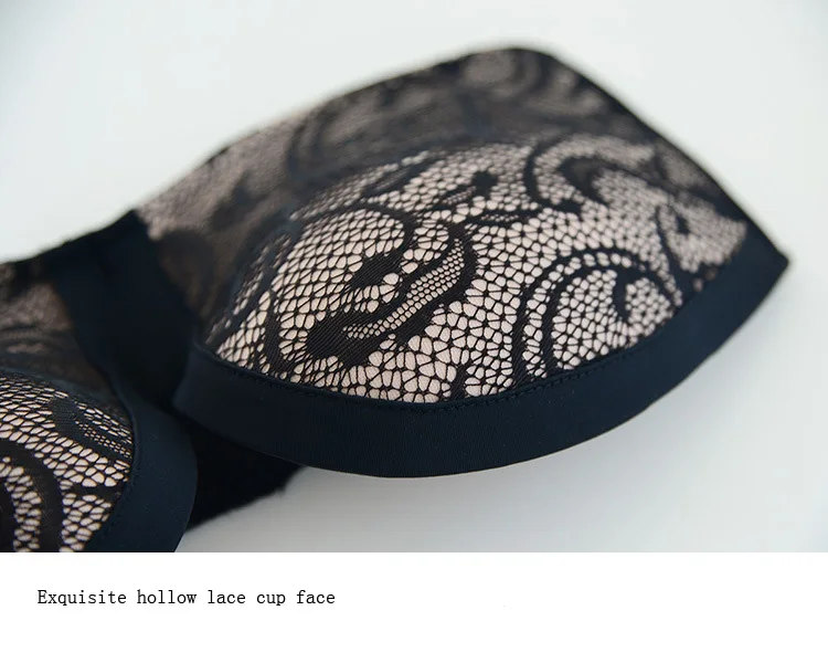 Новая летняя Нескользящая без бретелек Кружева стальным кольцом собрались