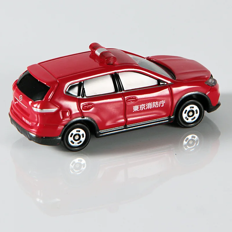 Takara Tomy Tomica 1/63 Nissan X-TRAIL пожарный главный металлический литой автомобиль модель игрушечного автомобиля Новинка#1
