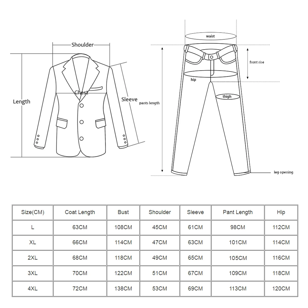 

YIHUAHOO Tracksuit Men Winter Autumn Clothing Set 2PCS Jacket and Pants Two-Piece Sweatpants Sportswear Track Suit Man KSV-TZ070