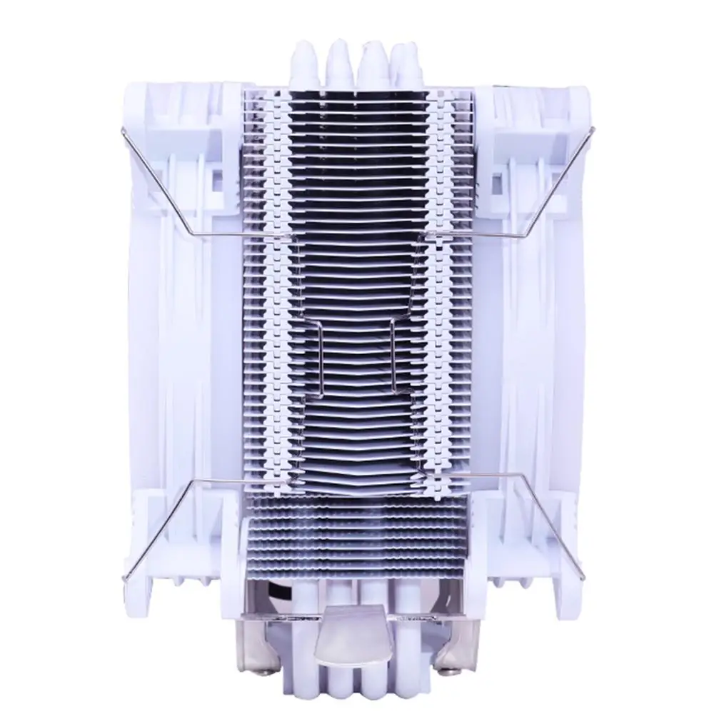 HUANANZHI ICE A600 4 heatpipes cpu cooler для Intel/AMD чистый алюминий трубки двойной вентилятор