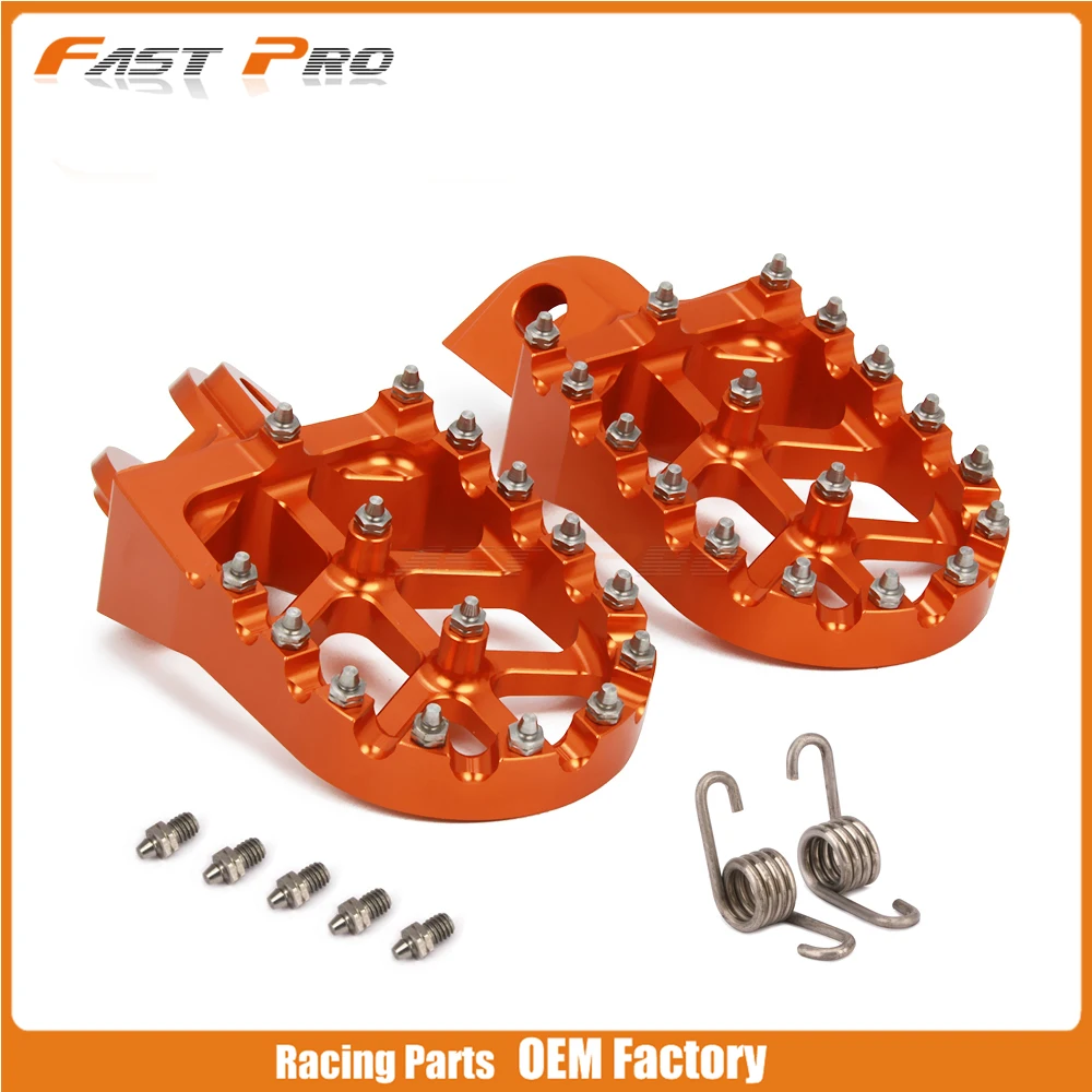 Подножки для мотоцикла подножки педали KTM EXC SX SXF XC XCF EXCF XCFW MX 65 85 125 200 250 300 350 400 450 525