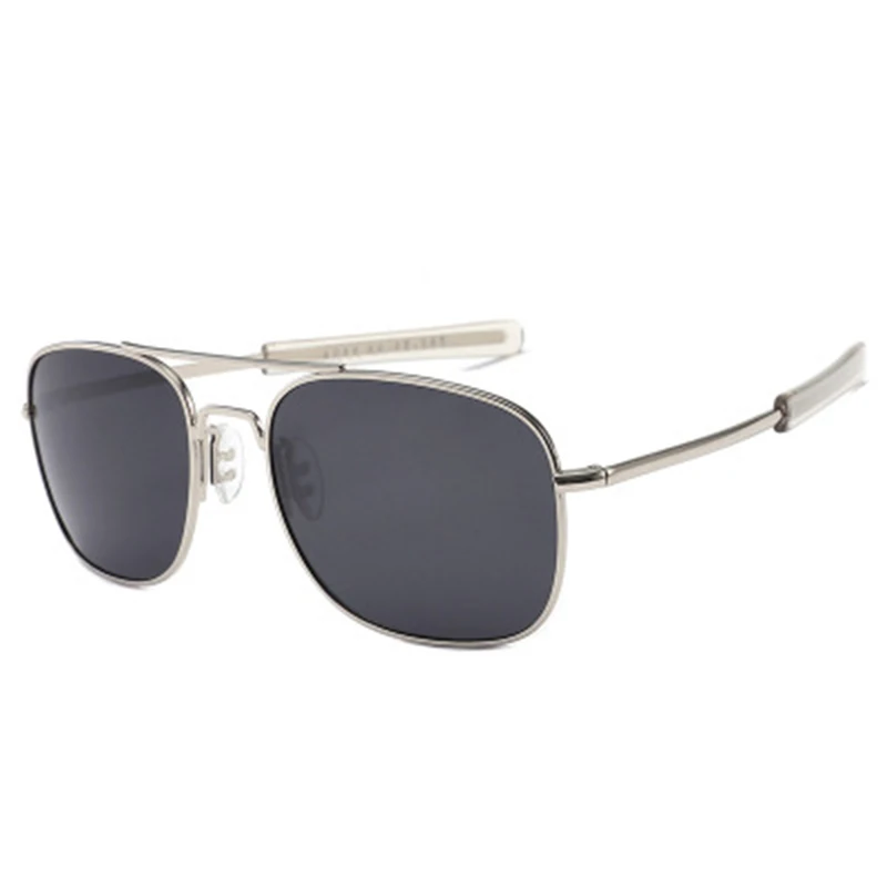 Hot LVVKEE brand Classic Men high quality Colored AO Polarized sunglasses army UV400 oculos Gafas male Driving UV400 Sun GLasses